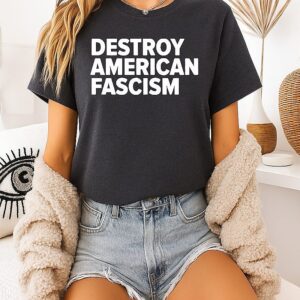 Tom Morello Destroy American Fascism T-Shirt