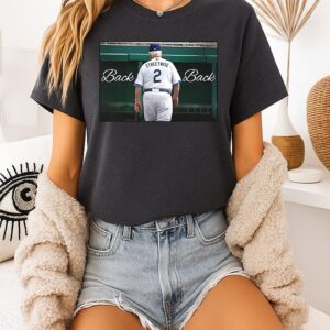 Tommy Lasorda Los Angeles Doddgers Mlb Back To Back Champions T-Shirt T-Shirt