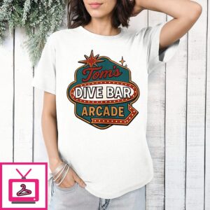 Tom’s Dive Bar Arcade Logo T-Shirt