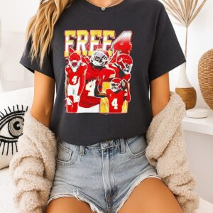 Travis Kelce Tyquan Thornton Rashee Rice Free 4 T-Shirt