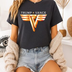 Trump Vance Tv Rocker Gold T-Shirt