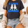 Two Penguins I Love Boobies Funny T-Shirt