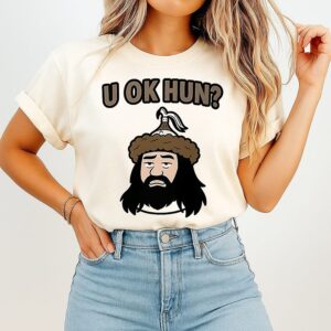 U Ok Hun Attila The Hun Face Cartoon T-Shirt