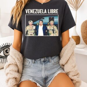Venezuela Libre Nicolas Maduro Captured Arrest T-Shirt