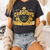 Virginia Cavaliers 2025 Taxslayer Gator Bowl Champions Gold T-Shirt