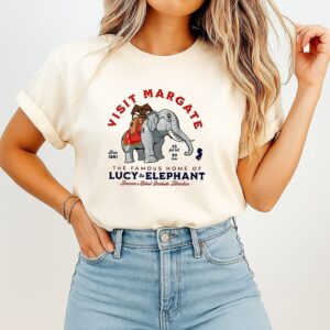 Visit Margate Since 1881 The Famous Home Of Lucy The Elephant T-Shirt