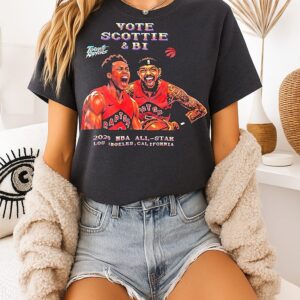 Vote Scottie And Bi 2026 NBA All-Star Los Angeles California T-Shirt