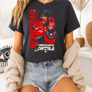 Washington Capitals Alexander Ovechkin Playmaker Signature T-Shirt