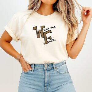 What The Fck Wake Forest Demon Deacons T-Shirt