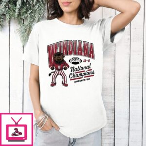 Windiana 2025-26 National Champions Indiana Hoosiers First Time T-Shirt
