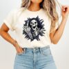 Worry Club Bone Daddy Skeleton Middle Finger T-Shirt