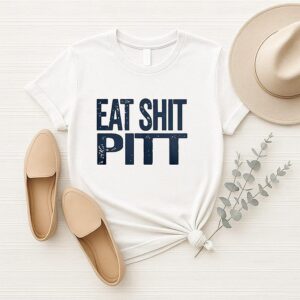 Wvu Football Eat Shit Pitt T-Shirt