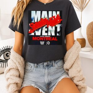 Wwe X The Weeknd Saturday Night’s Main Event T-Shirt