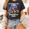 Yes Physically I May Be Weak But Mentally I Am Weaker Grim Reaper And Dog T-Shirt