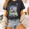 2025 Seattle Seahawks Super Bowl Lx Champions All Team T-Shirt