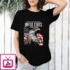 250th Anniversary United States 1776 2026 Bald Eagle And Flag T-Shirt