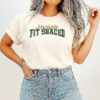 Absolutely Fit Shaced Text T-Shirt