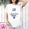 Aminah Vega Duke Blue Devils I’ve Got Aminah’s Back T-Shirt