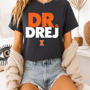 Andrej Stojakovic Illinois Fighting Illini Dr Drej T-Shirt