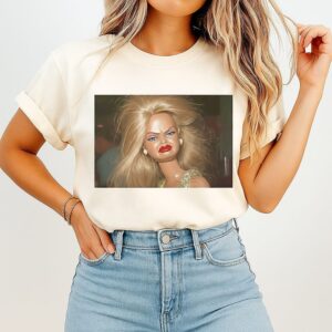 Angry Barbie Unhinged Funny Meme T-Shirt
