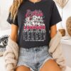 Atlanta Braves Baseball 60th 1901-2026 Anniversary Player Name And Signature T-Shirt