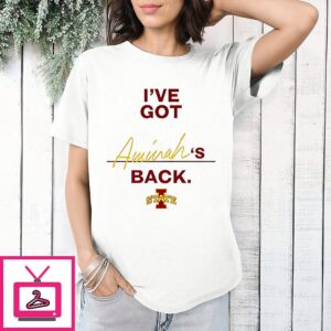 Audi Crooks Iowa State Cyclones I’ve Got Aminrah’s Back T-Shirt