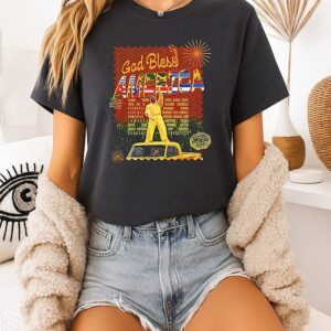 Bad Bunny Super Bowl Lx God Bless America T-Shirt