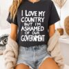 Billie Eilish I Love My Country But I’m Ashamed Of Our Government T-Shirt