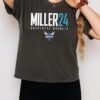 Brandon Miller 24 Charlotte Hornets Basketball Name And Number T-Shirt