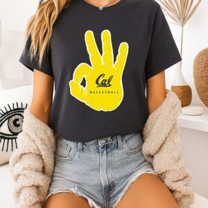 California Golden Bears Cal Basketball Hand Sign T-Shirt