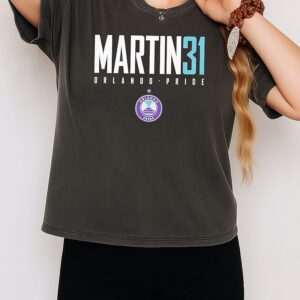 Cara Martin 31 Orlando Pride Elite Number And Name T-Shirt