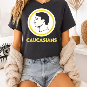 Caucasians Funny Vintage T-Shirt