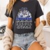 Chicago Cubs Baseball 150th 1876-2026 Anniversary Player Name And Signature T-Shirt