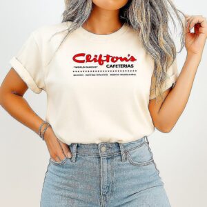Clifton’s Cafeteria Los Angeles Pacific Seas World Famous Vintage Restaurant T-Shirt