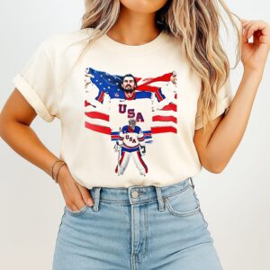 Connor Hellebuyck USA Hockey Champions T-Shirt