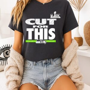 Cut For This Seattle Seahawks Super Bowl Lx Champions T-Shirt