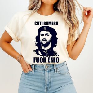 Cuti Romero Fuck Enic Portrait T-Shirt