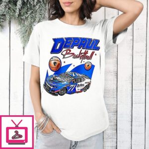 Depaul Basketball Nascar Game T-Shirt