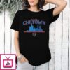 Depaul Blue Demons NCAA Basketball Chi Town Skyline T-Shirt
