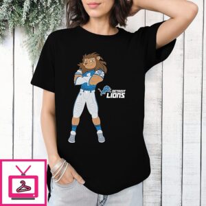 Detroit Lions NFL Roary Vertical Mascot T-Shirt