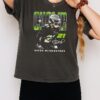 Devon Witherspoon 21 Seattle Seahawks 2025 Champ Signature T-Shirt