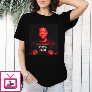 Don Lemon Fafo Mug Shot 2026 T-Shirt