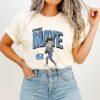 Drake Maye North Carolina Tar Heels Football Name Curved Caricature T-Shirt