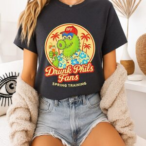 Drunk Phils Fans Tropical Spring Training T-Shirt