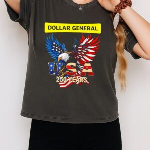 Eagle X Dollar General 250 Years Of America USA Flag T-Shirt