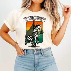 Ed The Zebra Captured Vintage Meme T-Shirt