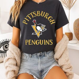 Feathers Mcgraw Pittsburgh Penguins Logo T-Shirt