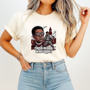 First Blood Was Mine Cartoon T-Shirt