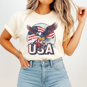 Funny USA Ice Hockey Eagle USA Champions 2026 T-Shirt