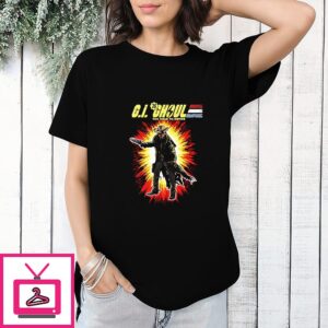 Gi Ghoul Too Dead To Retire Fallout Gi Joe Parody Logo T-Shirt